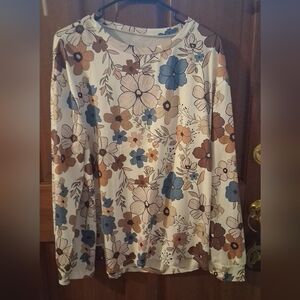 Floral Long Sleeve Dress